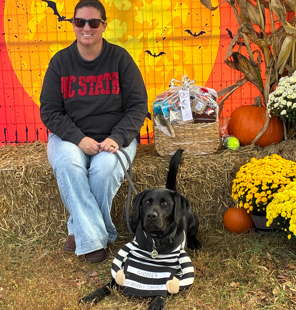 3rd Place Costume - Gunnar the Disorderly Dog
